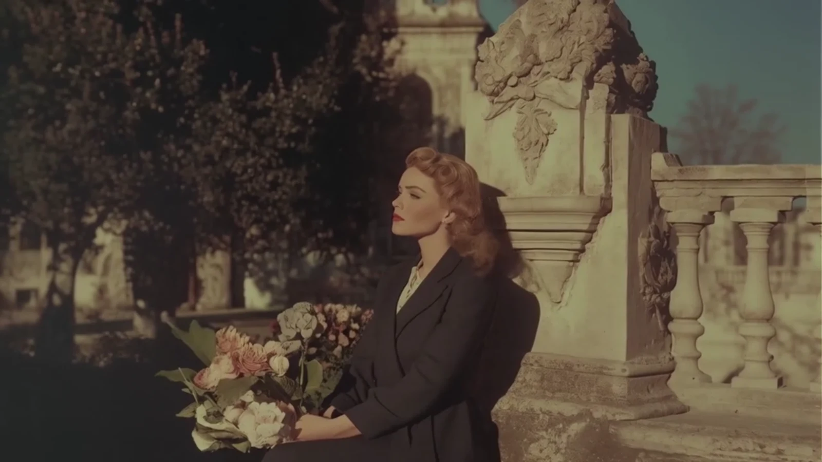 A Long Goodbye · Waiting on the terrace