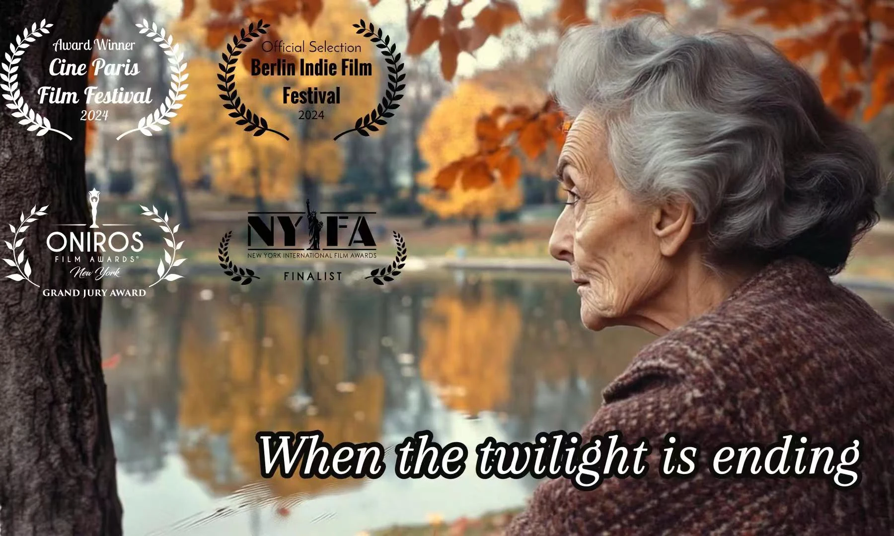 When the Twilight Is Ending — official poster